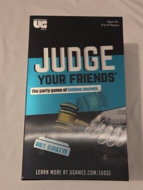 Judge Your Friends Party Game - Blue